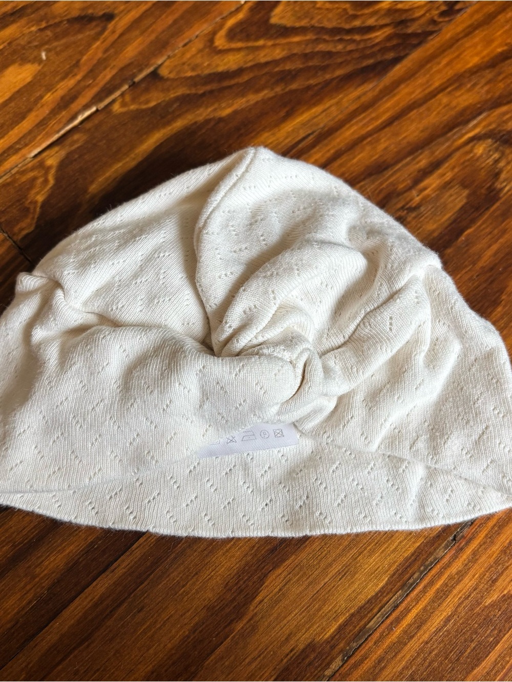 One more in the family Spain pointelle knit Knotted Baby Hat turban bonnet